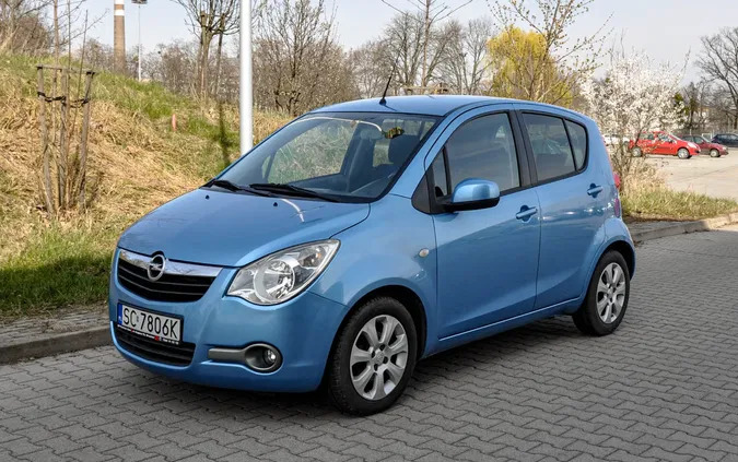 sianów Opel Agila cena 14900 przebieg: 114000, rok produkcji 2008 z Sianów